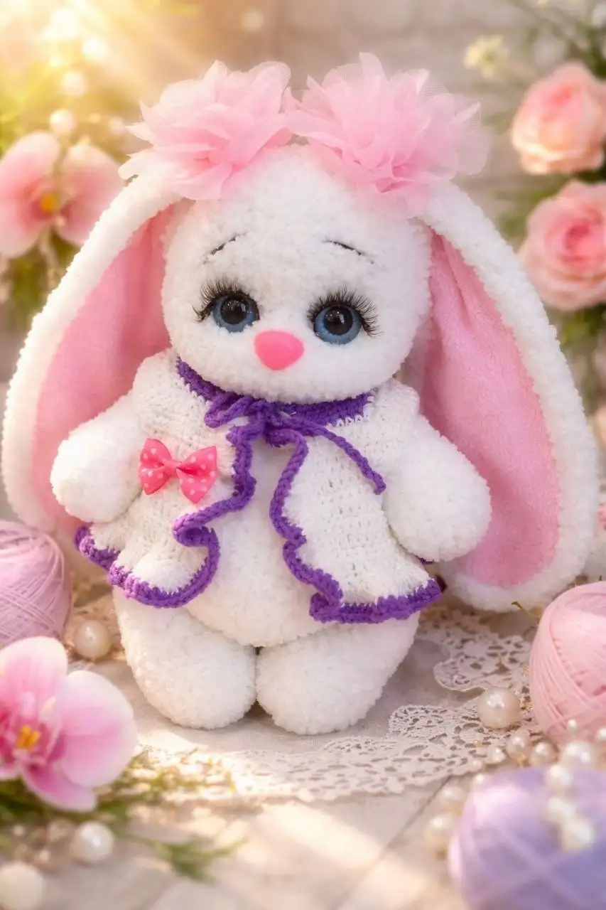 Зайка ручной работы рост 28 см - Игрушки ручной работы (Барахолка) в Ульяновск