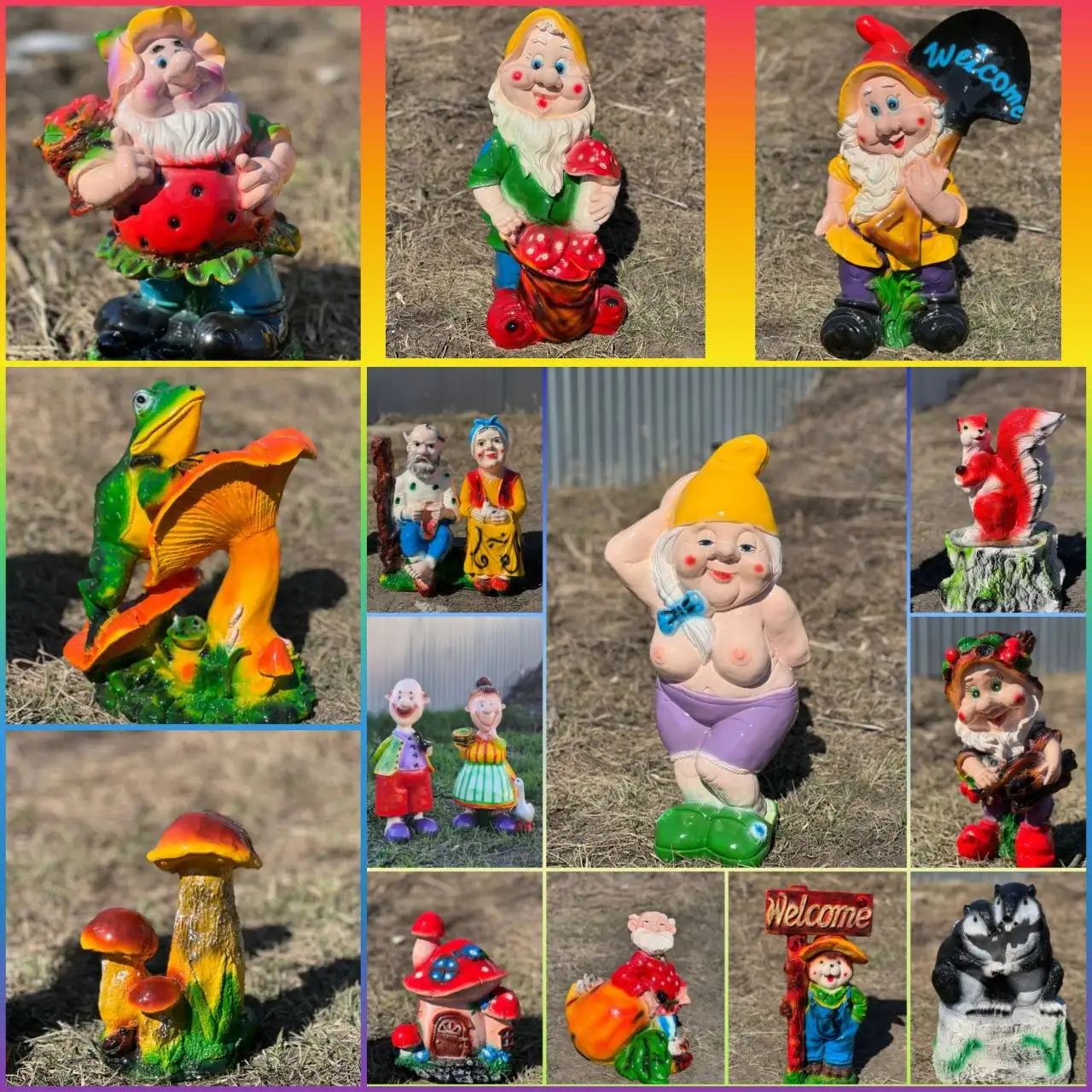 Садовые фигуры для украшения сада и огорода - Садовые фигуры и декор (Для дома и дачи) в Ульяновск