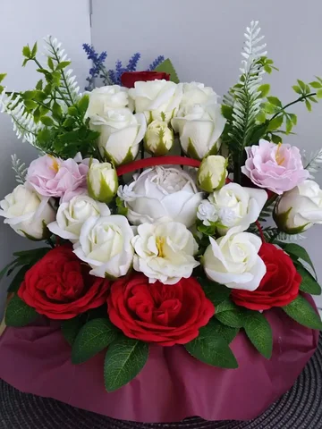 Букет из мыльных цветов в подарок - Прокат в Ульяновск