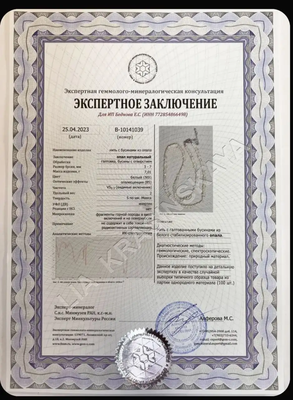 Чокер LIA KRASINSKAYA с эфиопским опалом - Аксессуары (Одежда) в Екатеринбург