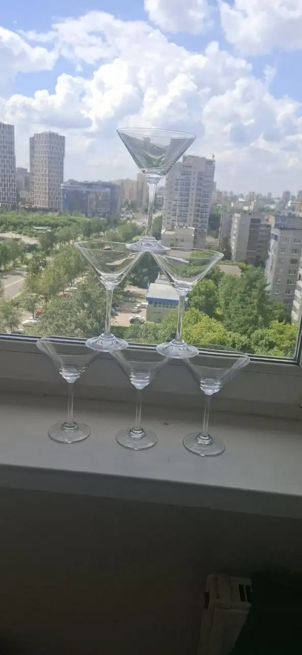 Бокалы под мартини, 6 шт. - Посуда (Барахолка) в Екатеринбург