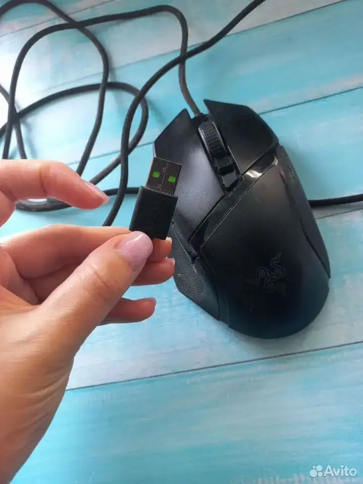 Продается игровая мышь Razer Basilisk V3 (неисправно колесо) - Мыши (Электроника) в Красноуфимск