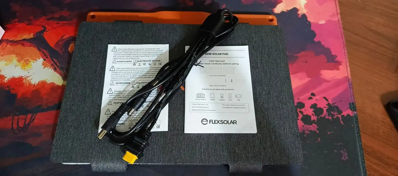 Портативная солнечная панель FlexSolar S60W - Электроника (Барахолка) в Екатеринбург