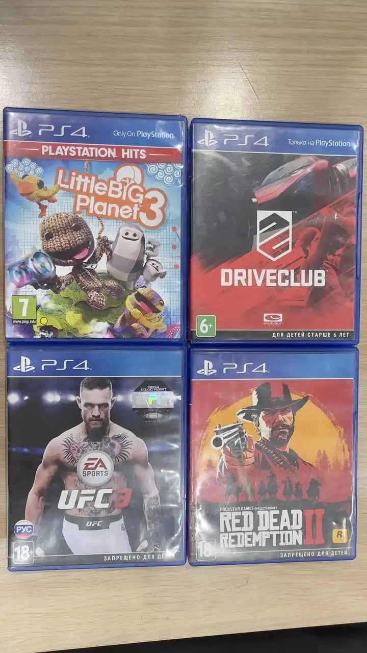 Продам диски на PS4 - Видеоигры (Хобби и отдых) в Екатеринбург