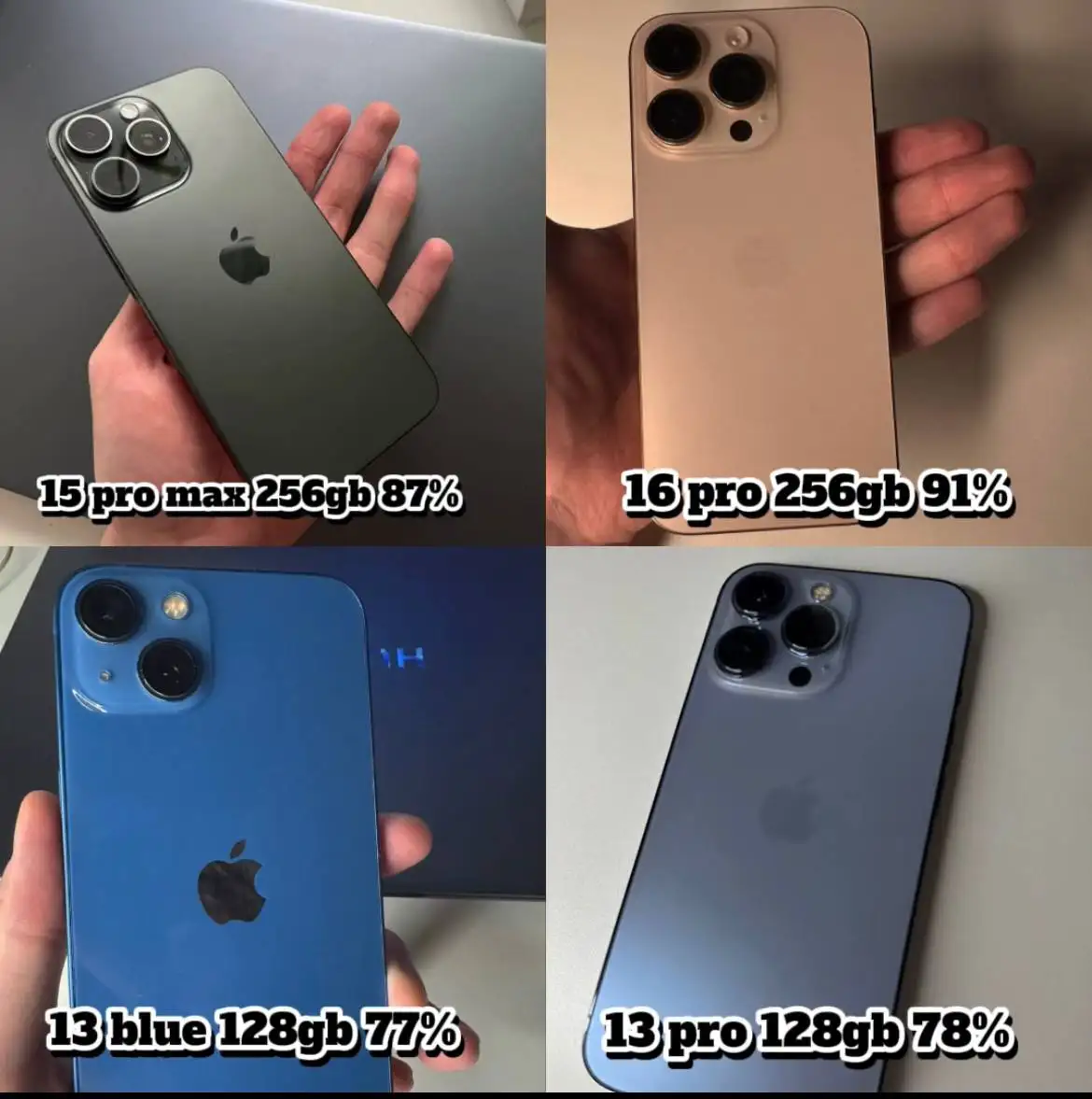 iPhone 13, Pro, 15 Pro Max, 16 Pro - Смартфоны (Электроника) в Екатеринбург
