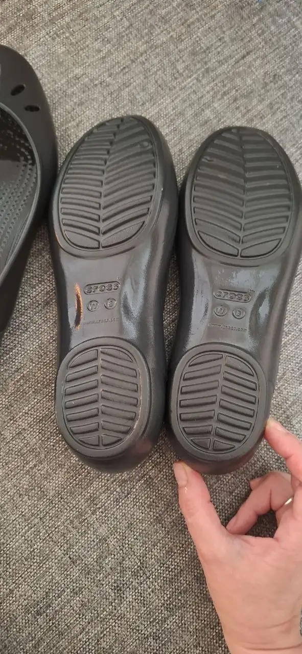 Балетки Crocs W8 на 38 размер - Обувь (Одежда) в Екатеринбург