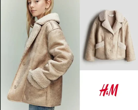Продам мегастильную дубленку H&M для девочки - Одежда в Екатеринбург