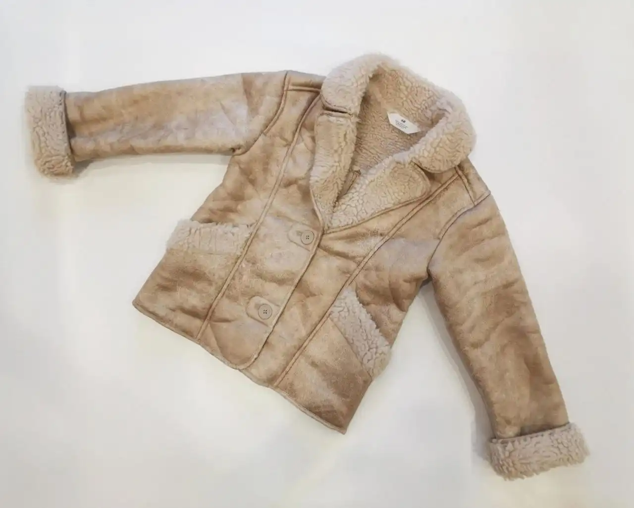 Продам мегастильную дубленку H&M для девочки