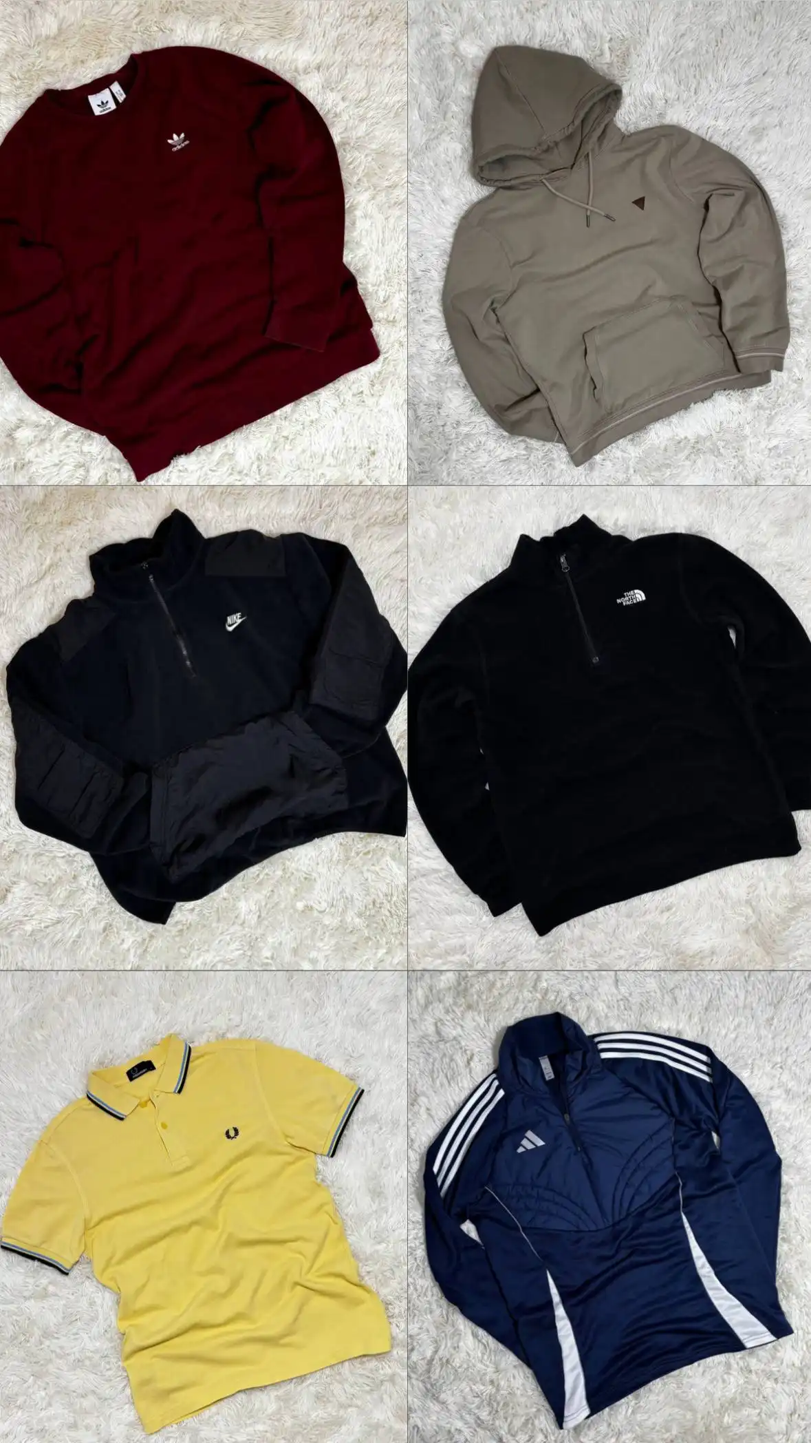 Ассортимент товаров в группе объявлений