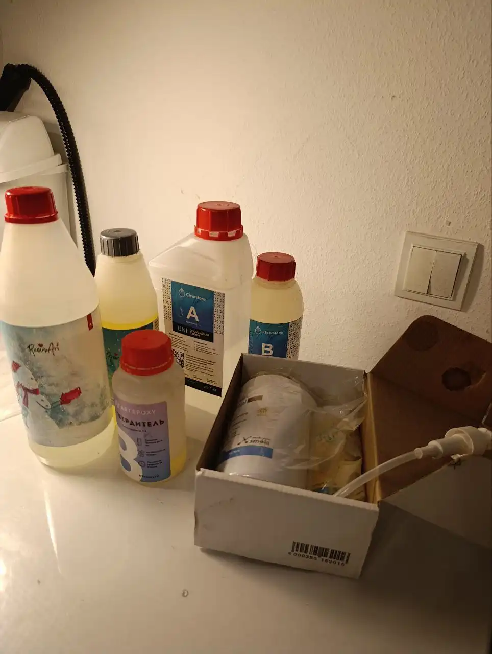 Силиконовые молды для эпоксидной смолы и расходные материалы