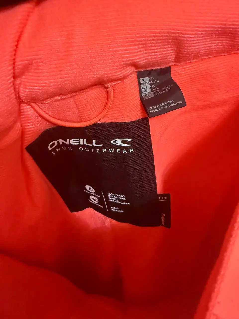 Горнолыжные штаны O’Neill, размер XL
