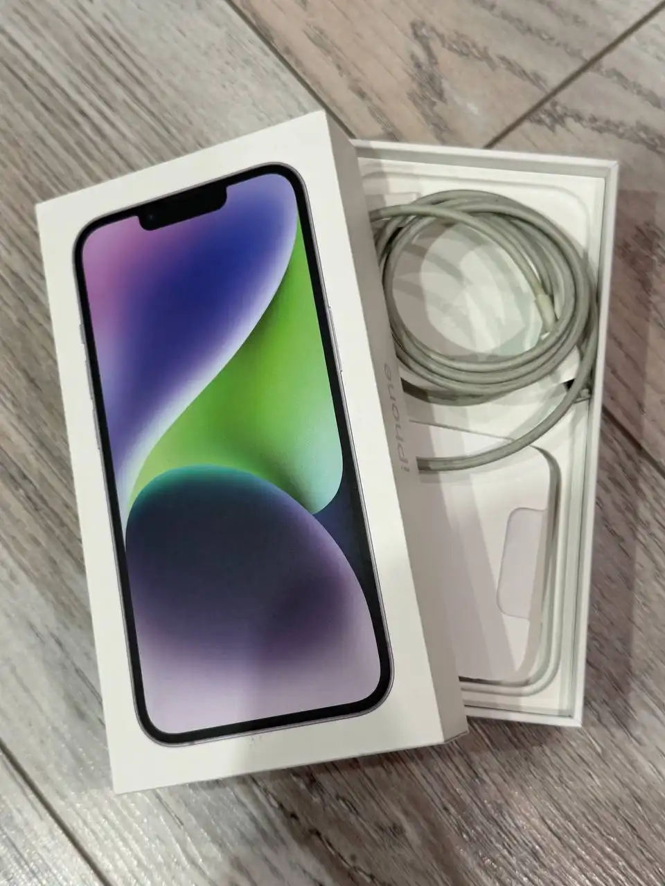 Продам iPhone 14 128 ГБ фиолетовый