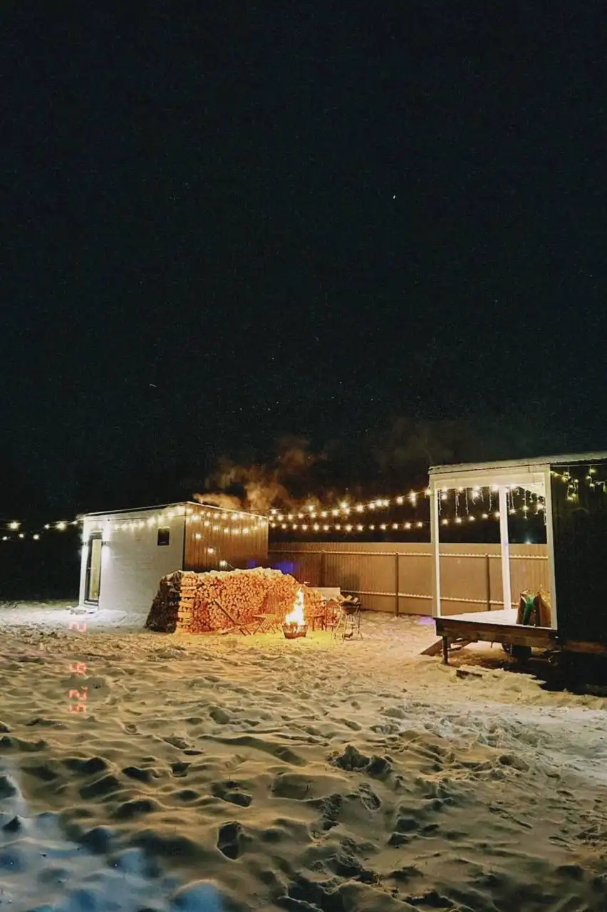 Уютный домик с баней в Верхнем Дуброво