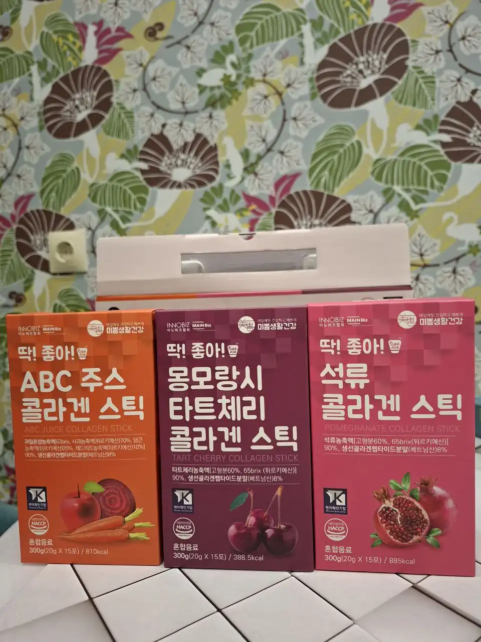 Коллаген в стиках, Корея