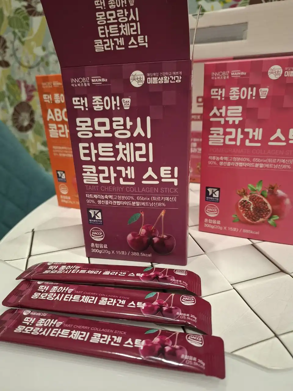 Коллаген в стиках, Корея