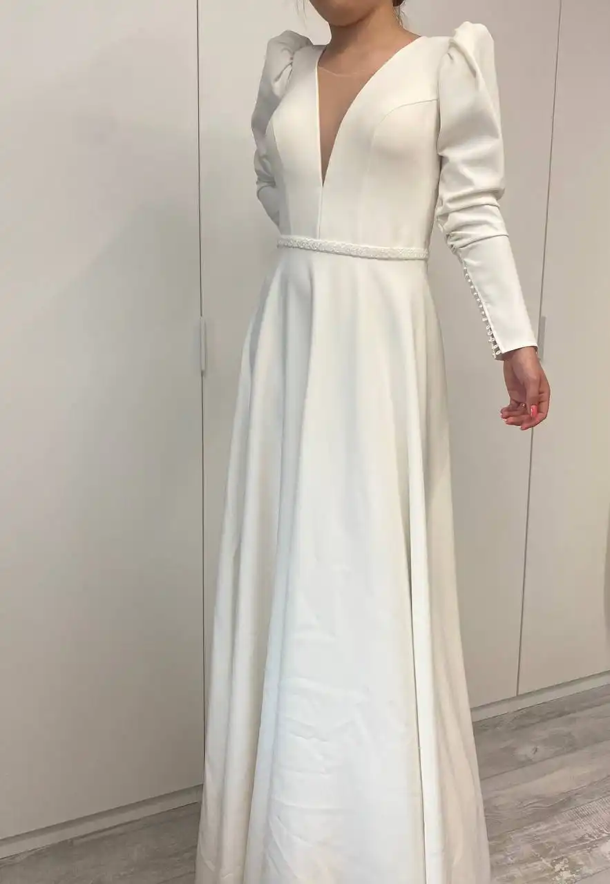 Продам свадебное платье размер 46