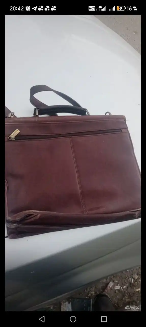 Портфель Dr.koffer из натуральной кожи - Аксессуары (Барахолка) в Екатеринбург