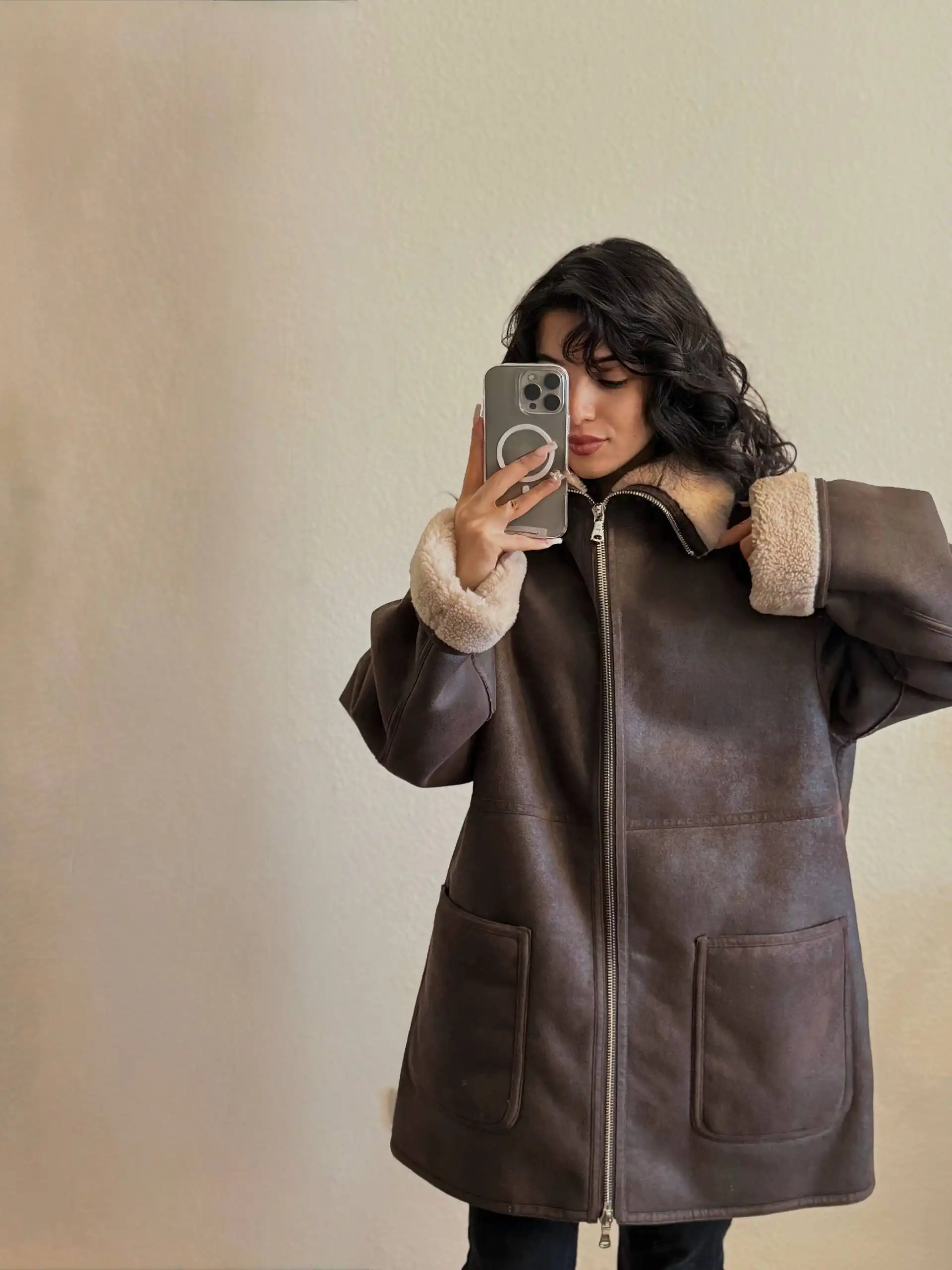 Дубленка Mango размер M - Верхняя одежда (Одежда) в Екатеринбург