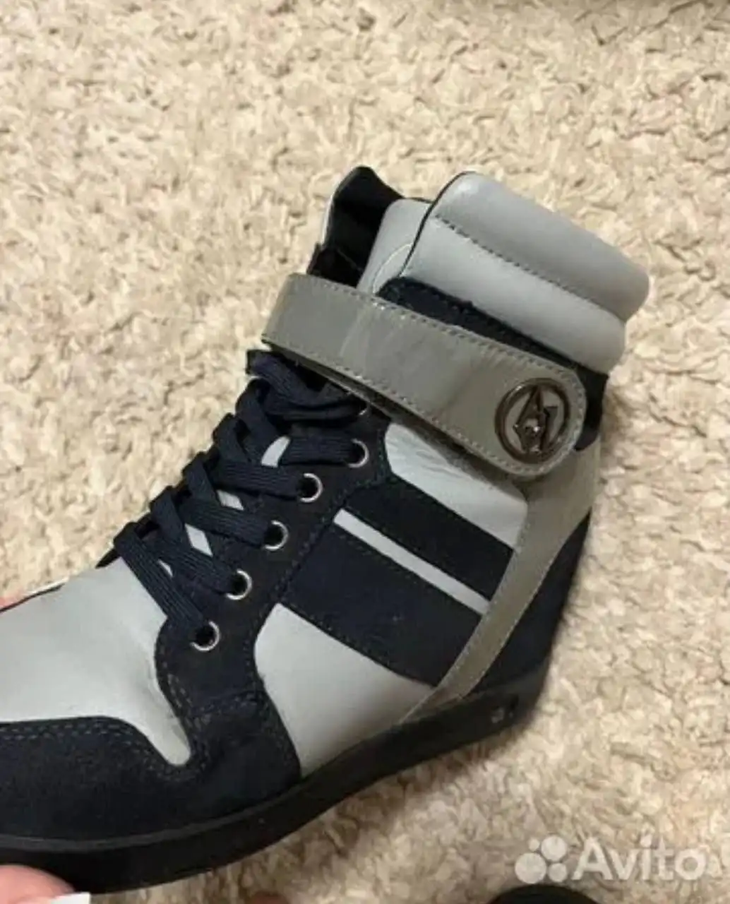 Женские сникерсы ARMANI на танкетке размер 39 - Обувь (Одежда) в Екатеринбург