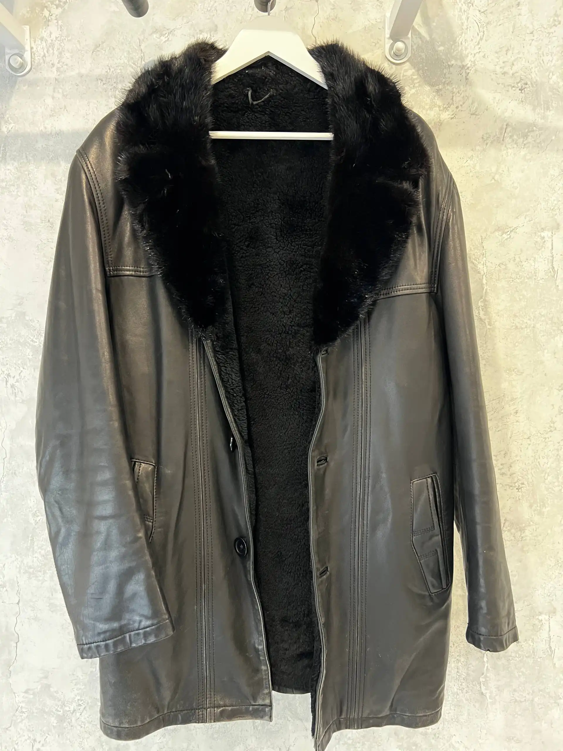 Мужская Дубленка с Норкой размер 50-52 - Верхняя одежда (Одежда) в Екатеринбург