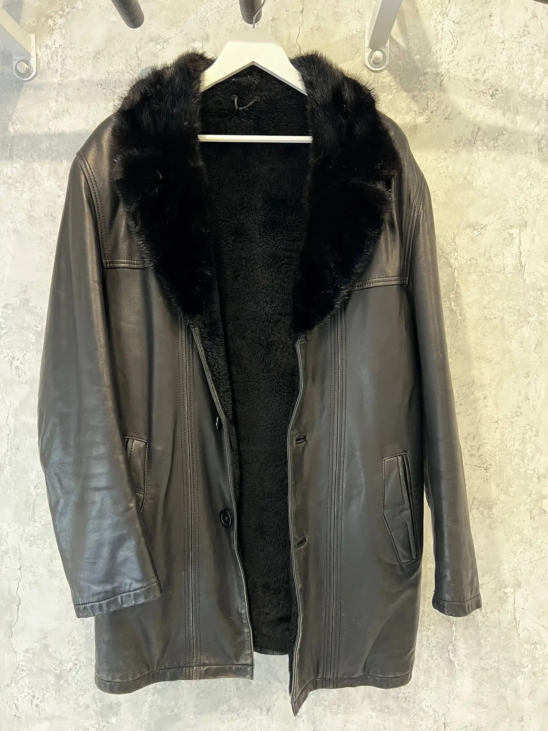 Мужская дубленка с норкой - Верхняя одежда (Одежда) в Екатеринбург