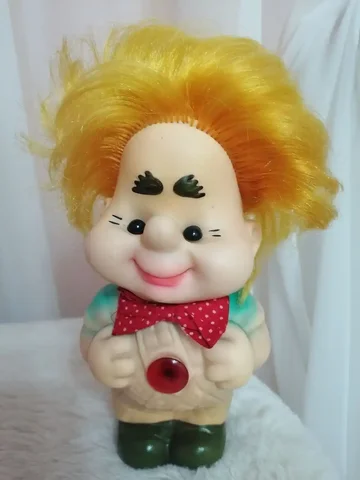 Карлсон с огненными волосами - винтажная игрушка из СССР - Барахолка в Екатеринбург