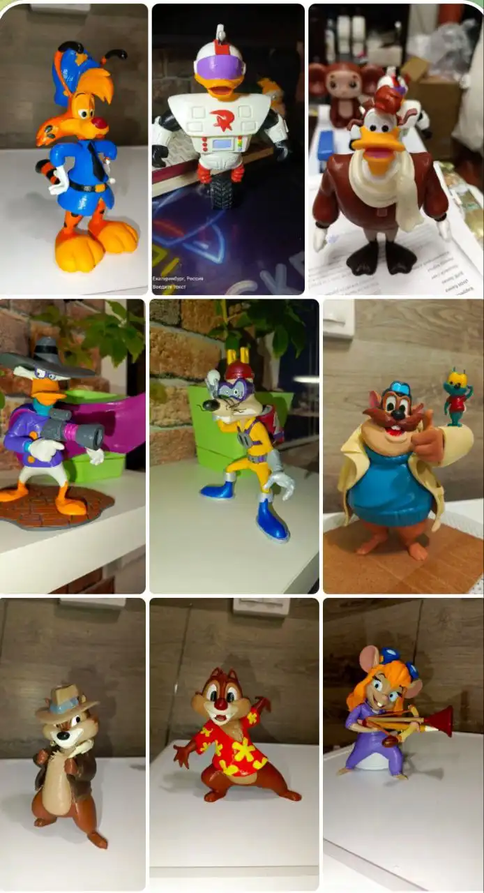 3D фигурки ручной работы новые - Барахолка в Екатеринбург