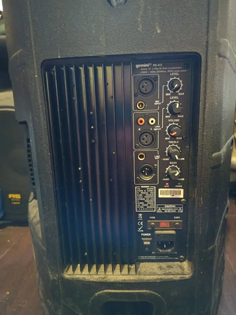 Колонки активные Gemini rs412 с микрофонами akg wms pro 40 - Аудиотехника (Электроника) в Екатеринбург