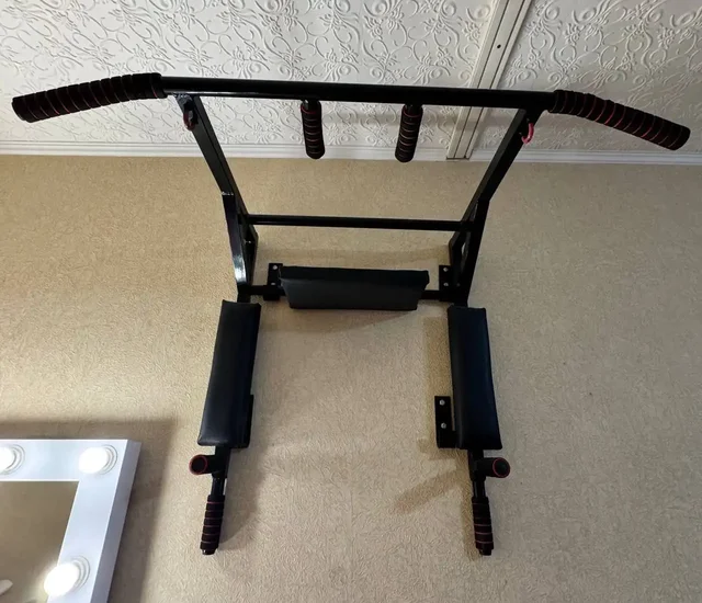 Турник, брусья, качание пресса 3 в 1 с напольной базой - Мотоциклетные шлемы в Екатеринбург