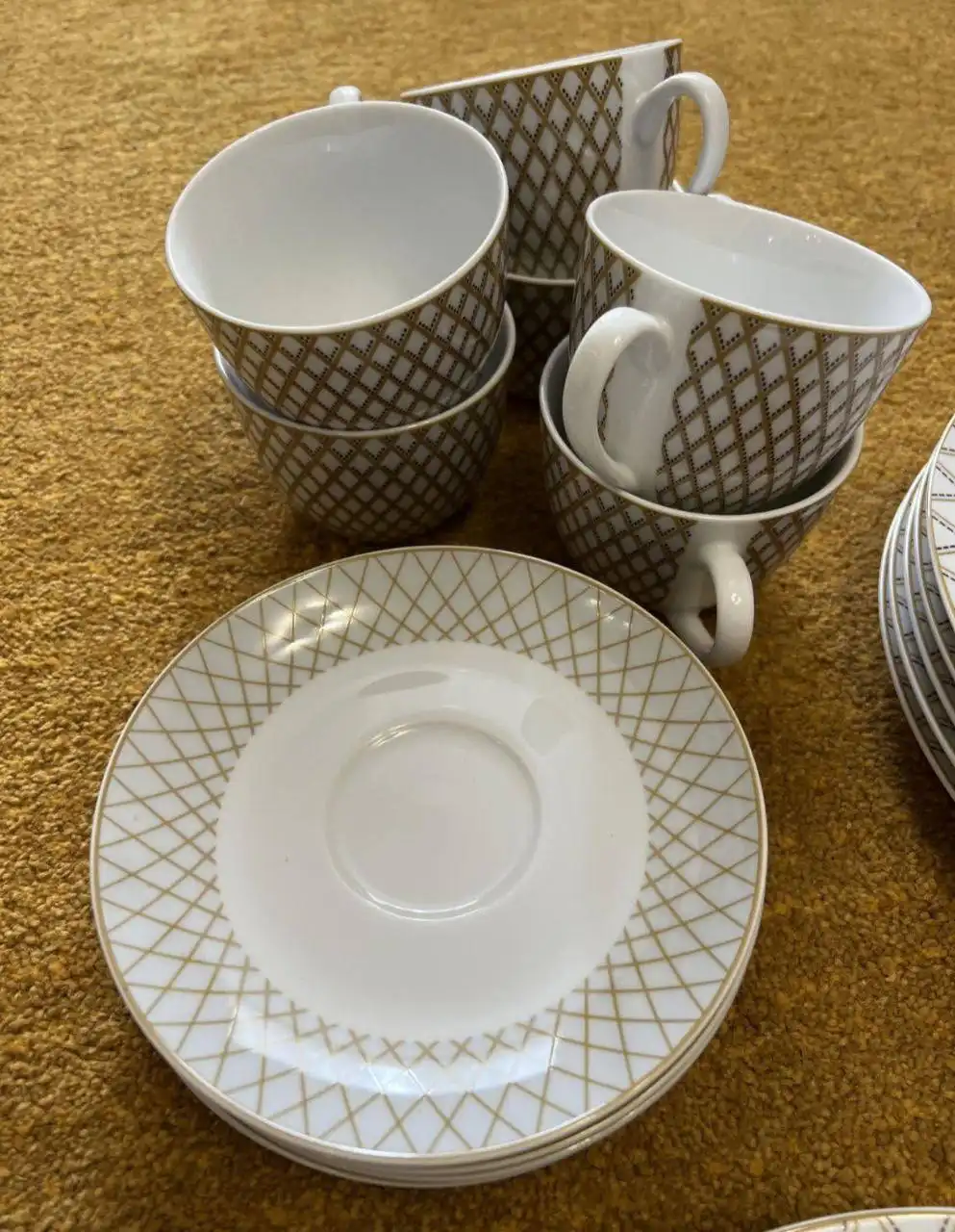 Набор чайных пар René на 6 персон - Посуда (Барахолка) в Екатеринбург