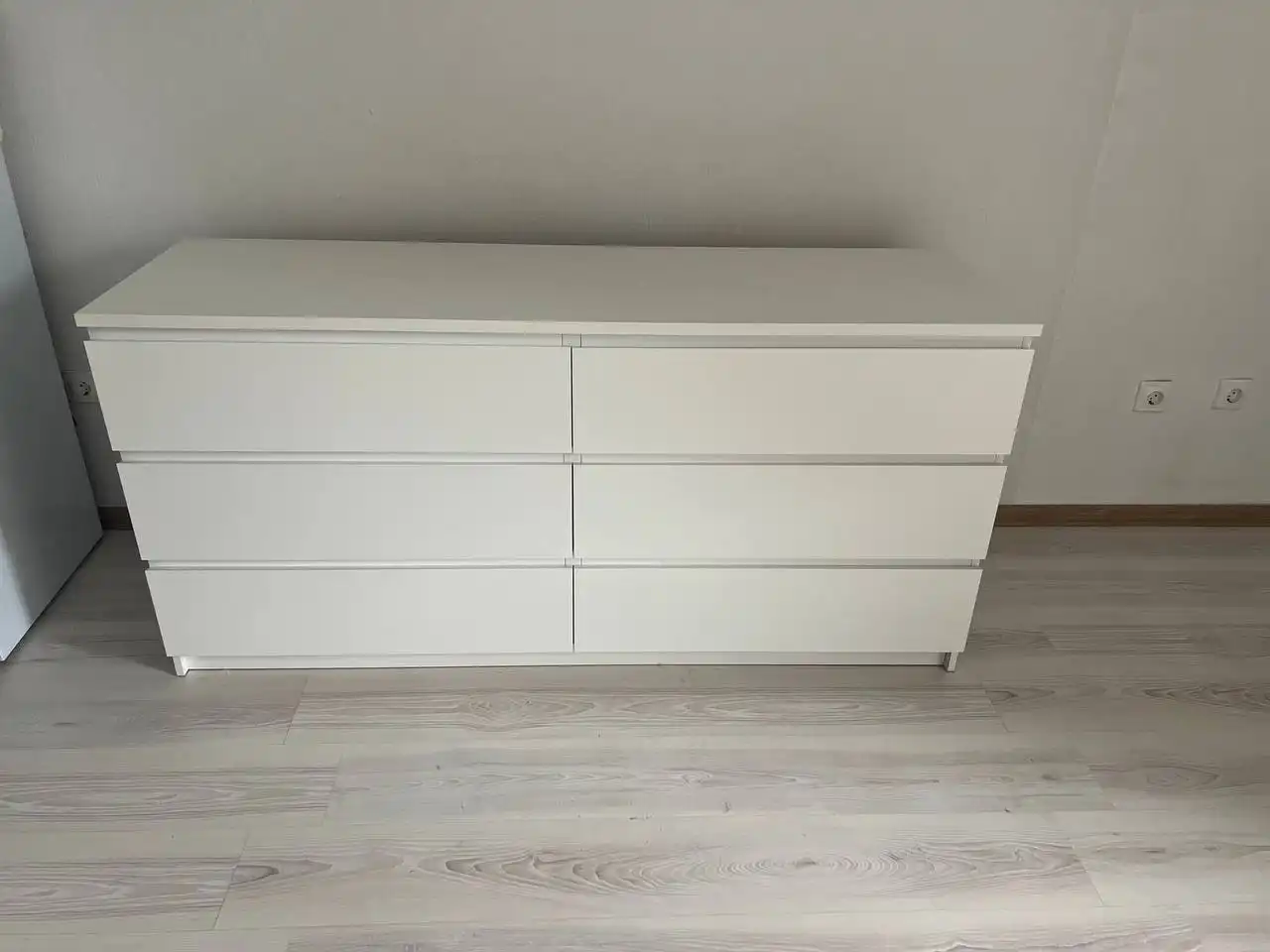 Комод Мальм из ИКЕЯ 160см белый - Мебель (Для дома и дачи) в Екатеринбург