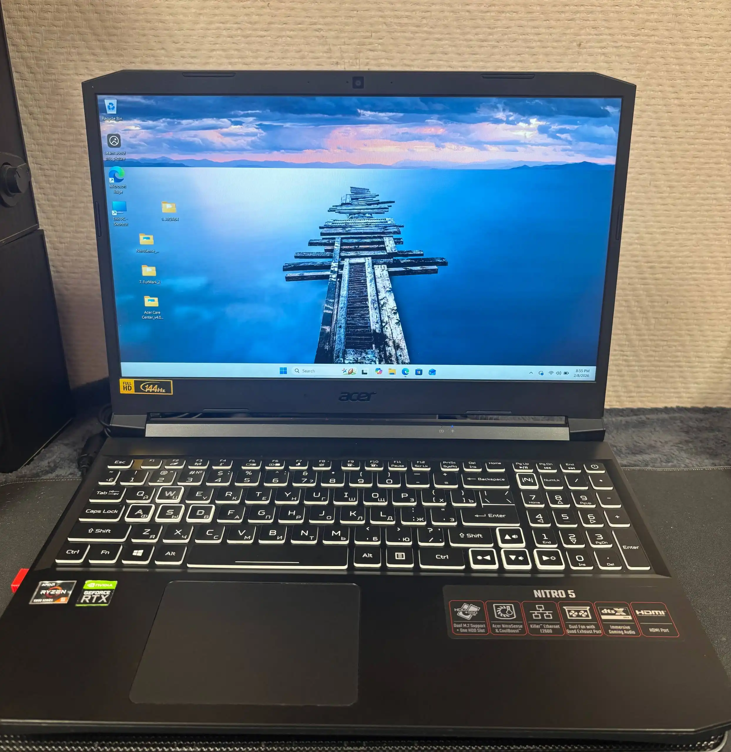 Игровой ноутбук Acer Nitro 5 AN515-45 - Электроника в Екатеринбург