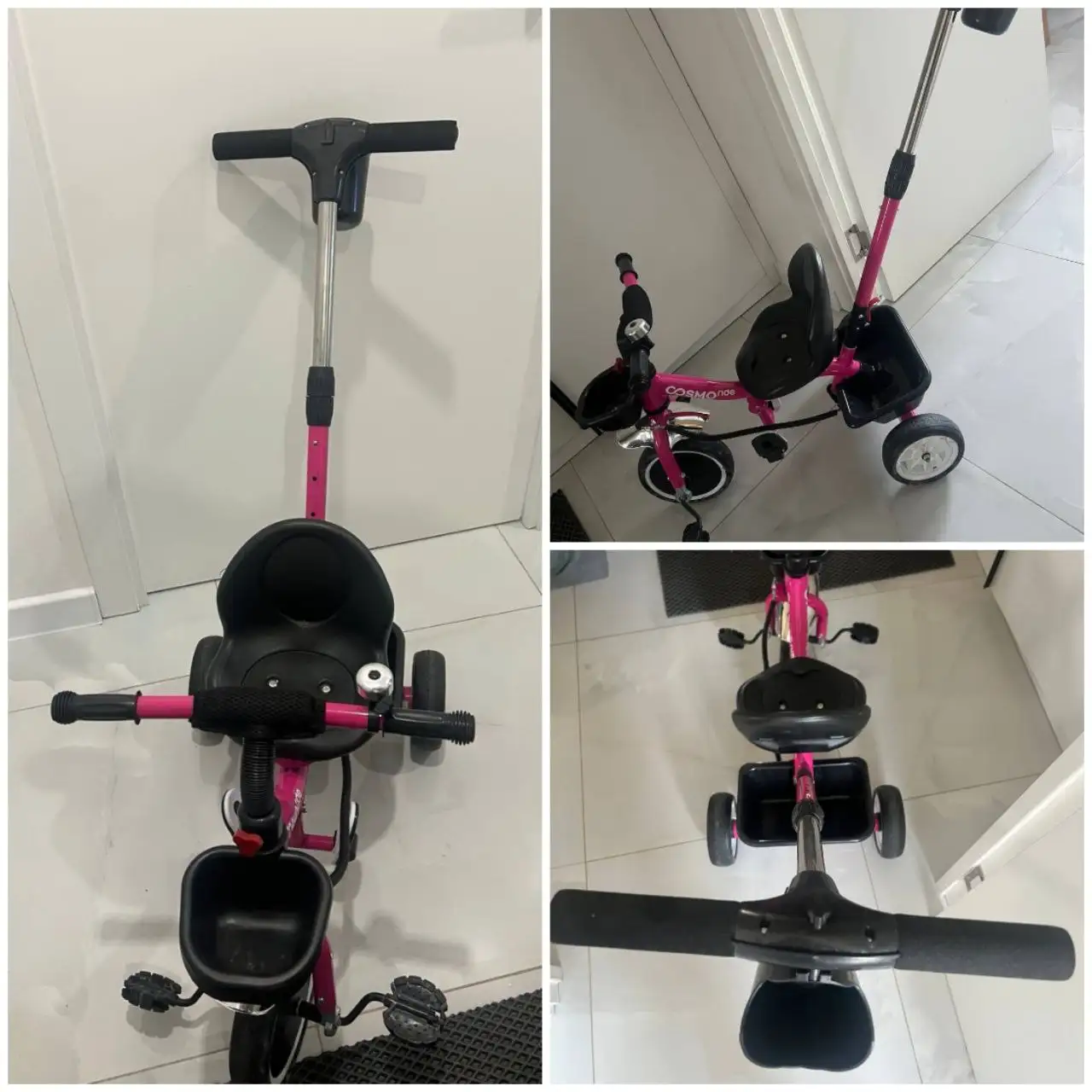 Летний детский 3х колесный велосипед с ручкой - Товары для детей (Барахолка) в Екатеринбург