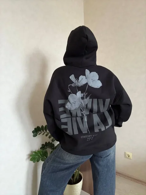 Женское худи с надписью на спине - Одежда в Екатеринбург