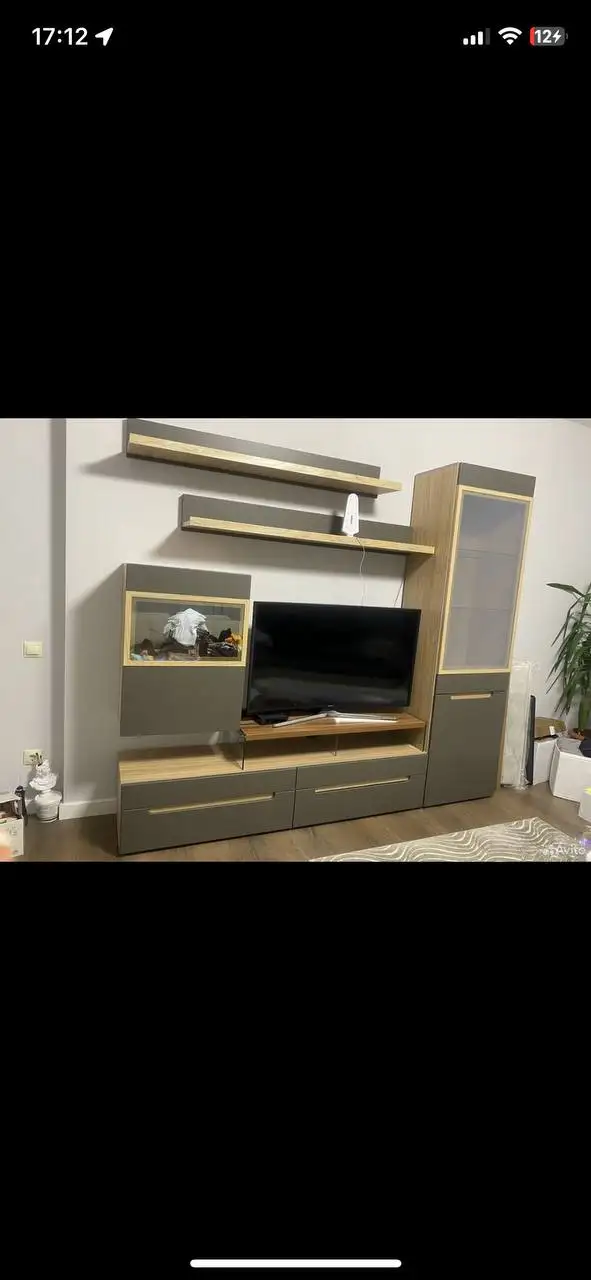 Гостиная стенка "Ангстрем" 240 см с подсветкой - Мебель (Для дома и дачи) в Екатеринбург