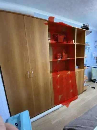 Шкаф из двух частей разобранный готов к вывозу - Мебель (Барахолка) в Екатеринбург