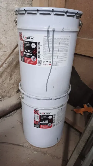 Эмаль лакра по 17кг 2 ведра - Спецодежда в Екатеринбург