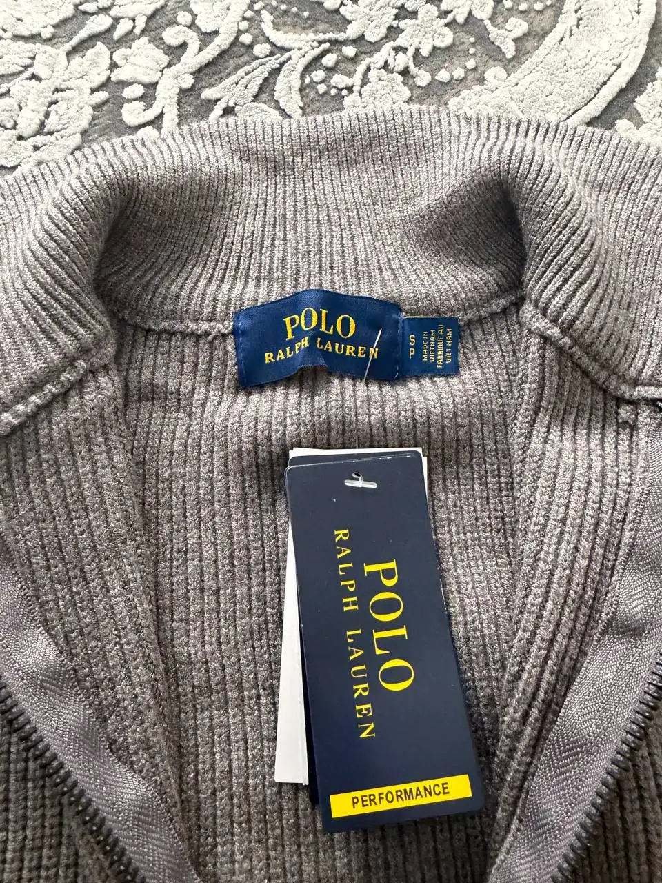 Кардиган Ralph Lauren серый размер S - Верхняя одежда (Одежда) в Екатеринбург