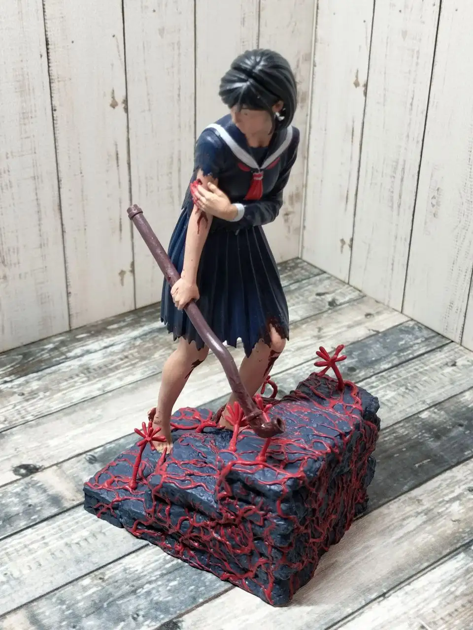 Фигурка Хинако из Silent Hill F и Сукуна Рёмен из Магической битвы - Коллекционные фигурки (Хобби и отдых) в Екатеринбург