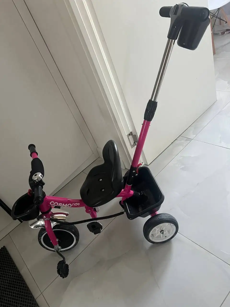 Летний детский трехколесный велосипед с ручкой - Велосипеды (Товары для детей) в Екатеринбург