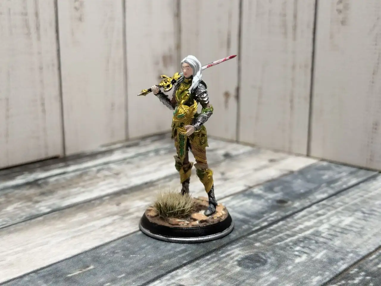 Фигурка для DnD Эльфийка паладин ручной покраски - Настольные игры (Хобби и отдых) в Екатеринбург
