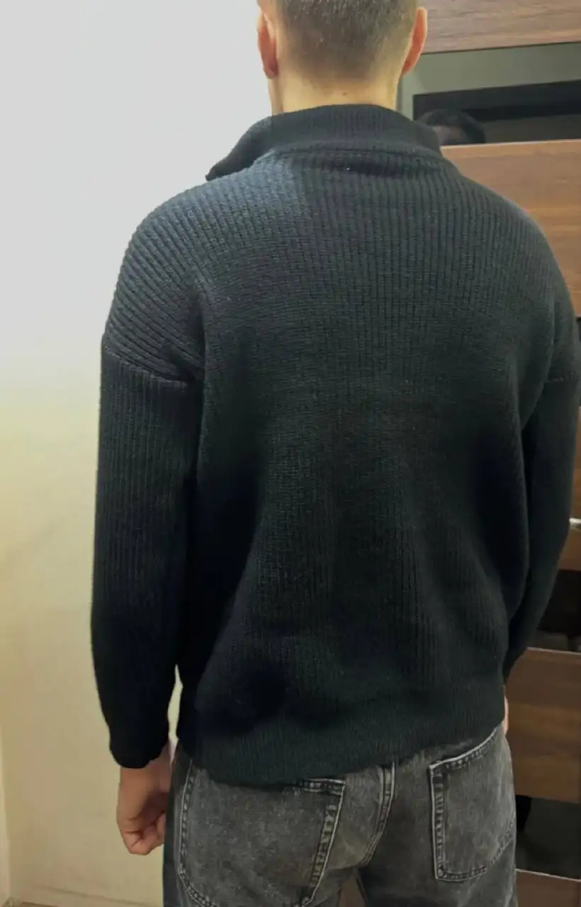 Стильный мужской свитер на молнии - Мужская одежда (Одежда) в Екатеринбург