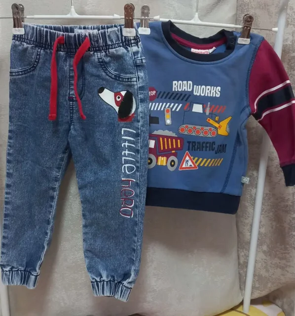 Джинсы и толстовка для детей 86-92 см - Чемоданы и сумки в Екатеринбург
