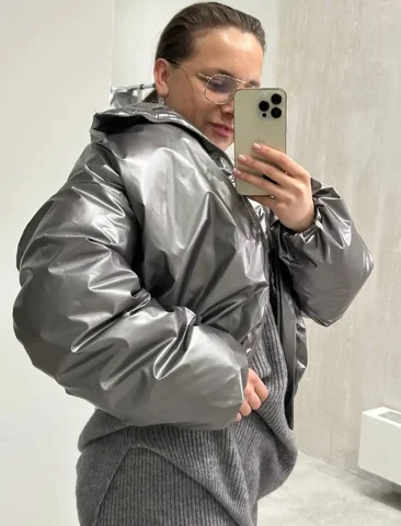 Распродажа бомбера серебро - Верхняя одежда в Екатеринбург