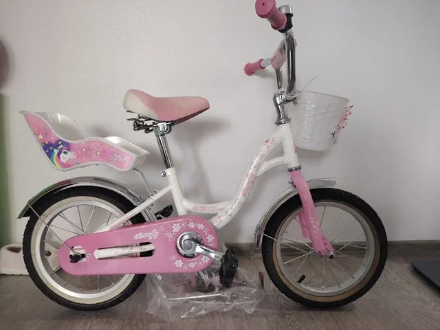 Детский велосипед Novatrack Butterfly 14 и шины Tigar 195/65-15 - Инструменты в Екатеринбург