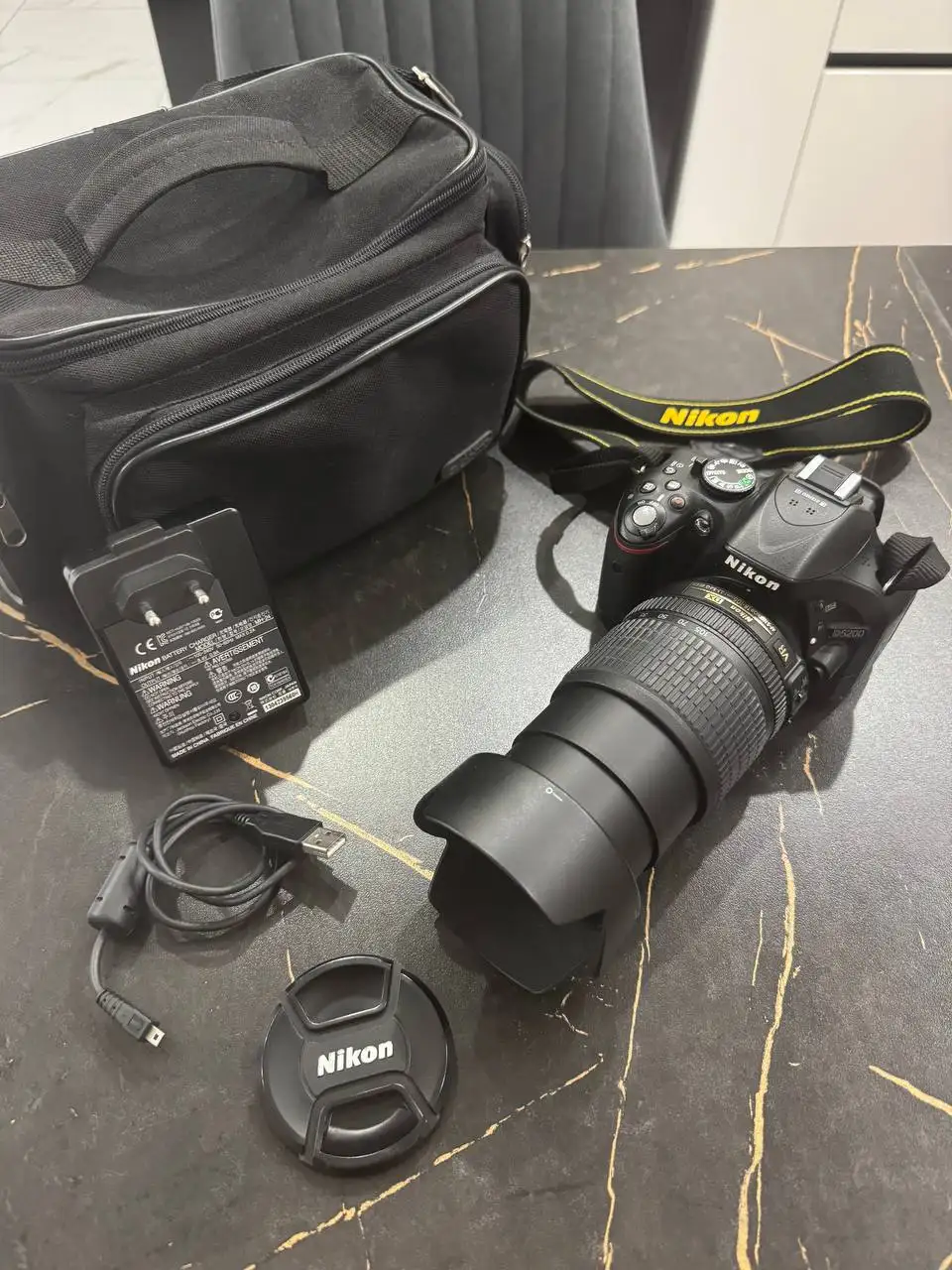 Фотоаппарат Nikon D5200 DX AF-S 18-105 - Фотоаппараты (Электроника) в Екатеринбург