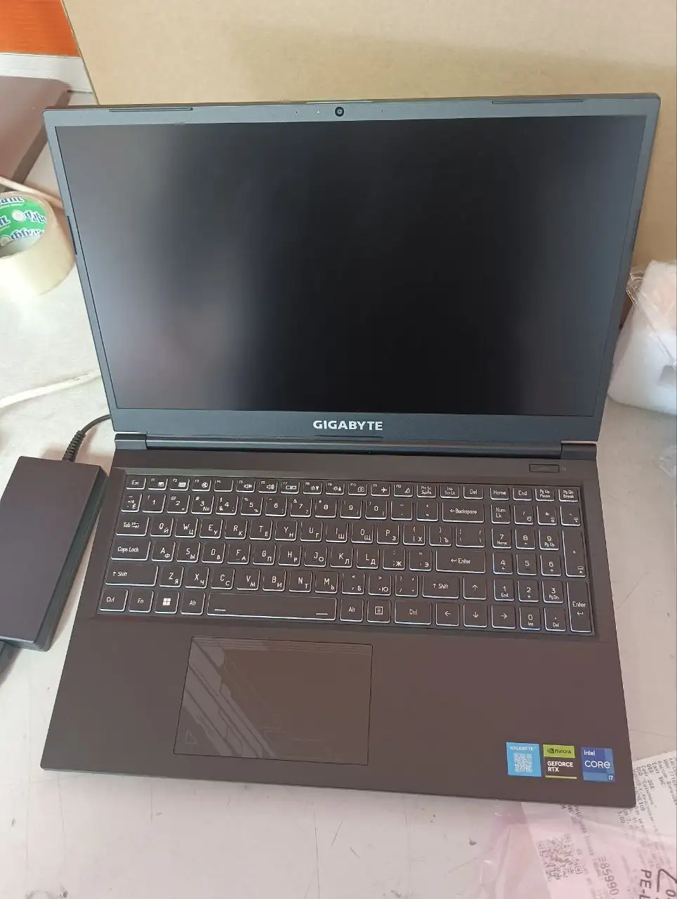 Продажа игрового ноутбука GIGABYTE G5 MF в отличном состоянии - Ноутбуки (Электроника) в Екатеринбург