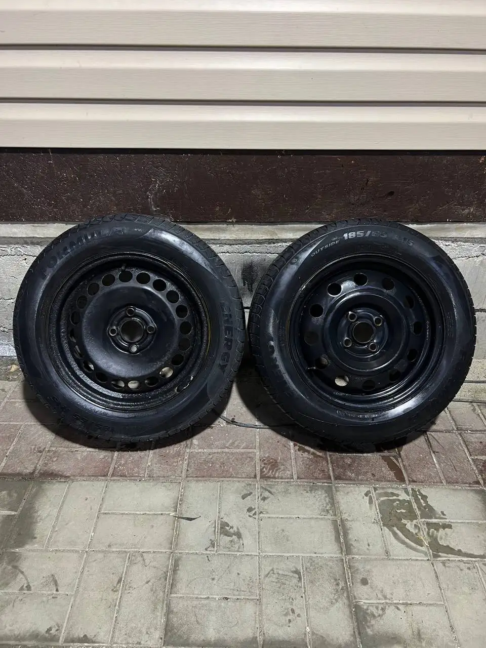 Штампы R15 на летней резине Formula Energy 185/65 - Шины и диски (Авто) в Екатеринбург