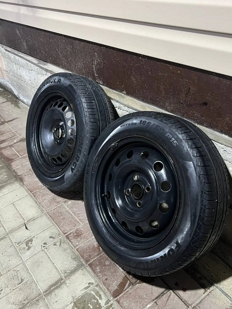 Штампы R15 на летней резине Formula Energy 185/65 - Шины и диски (Авто) в Екатеринбург