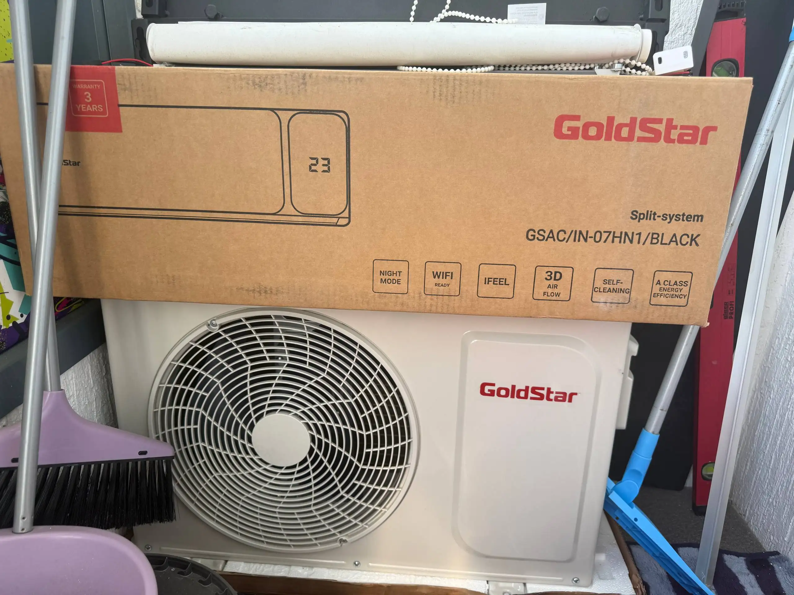 Кондиционер GoldStar GSAC-07HN1 новый - Климатическое оборудование (Для дома и дачи) в Екатеринбург